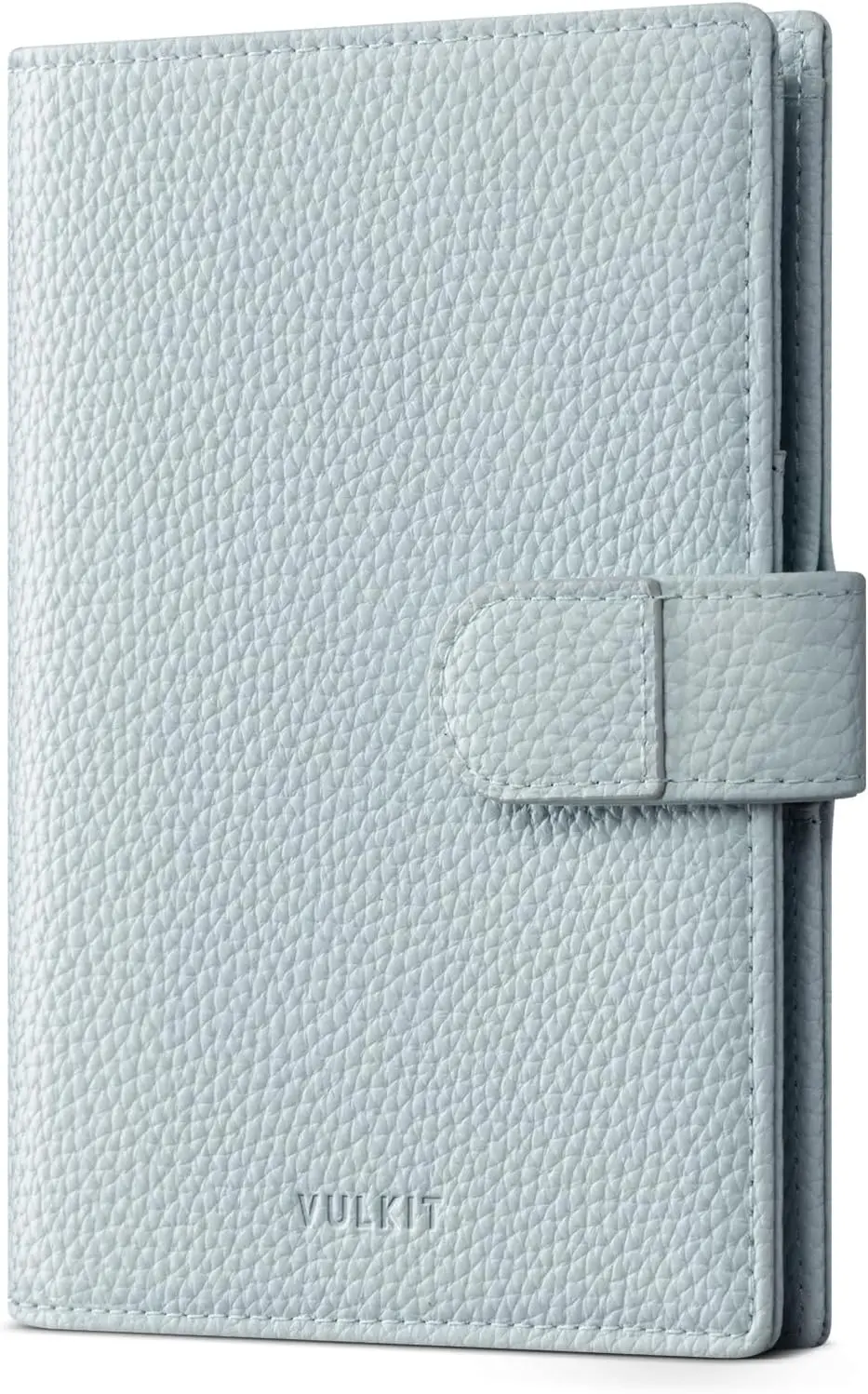 

Slim Leather Passport Wallet for 2 Passports with RFID Blocking, ID Window & Card Slots - Travel Organizer for Men and Women