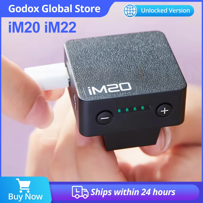 

Godox Flash Мини-ручная вспышка для камеры iM20 iM22 для различных моделей камер, 5 уровней выхода мощности, универсальное крепление для горячего башмака