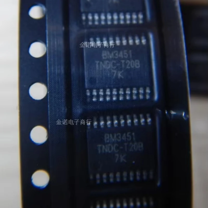 10ชิ้น ~ 100ชิ้น/ล็อต BM3451TNDC-T20B BM3451 TNDC-T20B TSSOP20ของแท้ใหม่