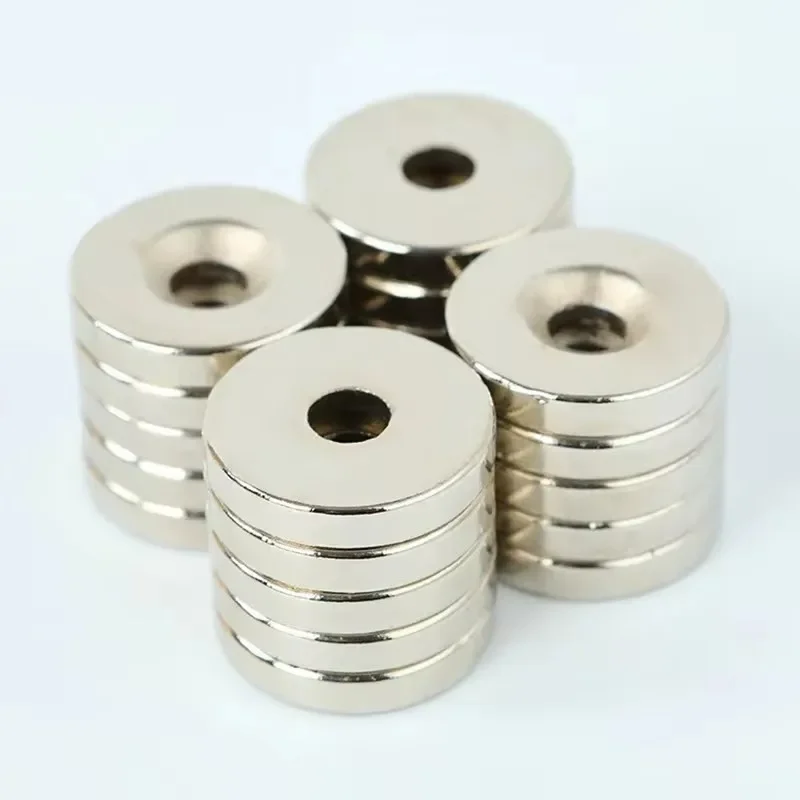 New Strong Magnets Countersunk Round NdFeB Powerful Rare Earth Permanent Neodymium Magnet Fridge Magnets For DIY