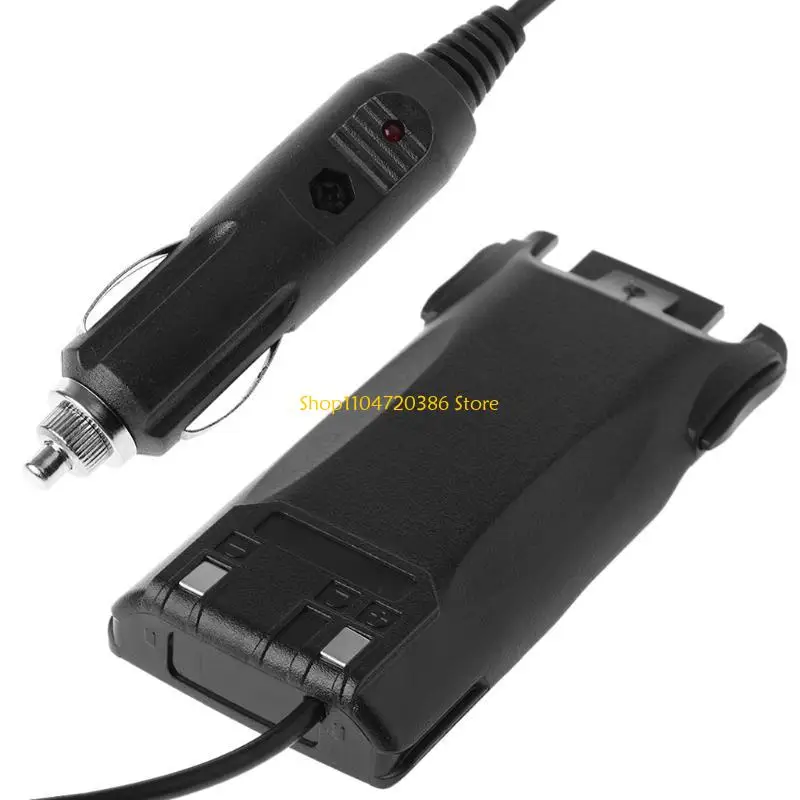 Adaptador eliminador batería para cargador coche K0EA para Radio Walkie Talkie UV-82