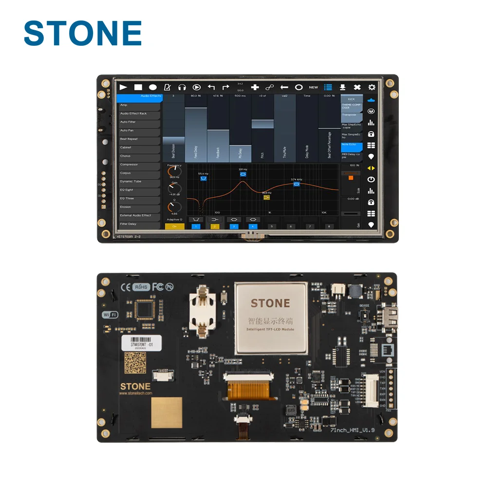 STEIN 3.5 ",4.3",5 ",5.6",7 ",8",10.1 ",10.4" HMI LCD Display Modul mit Programm + Touchscreen für Ausrüstung Control Panel