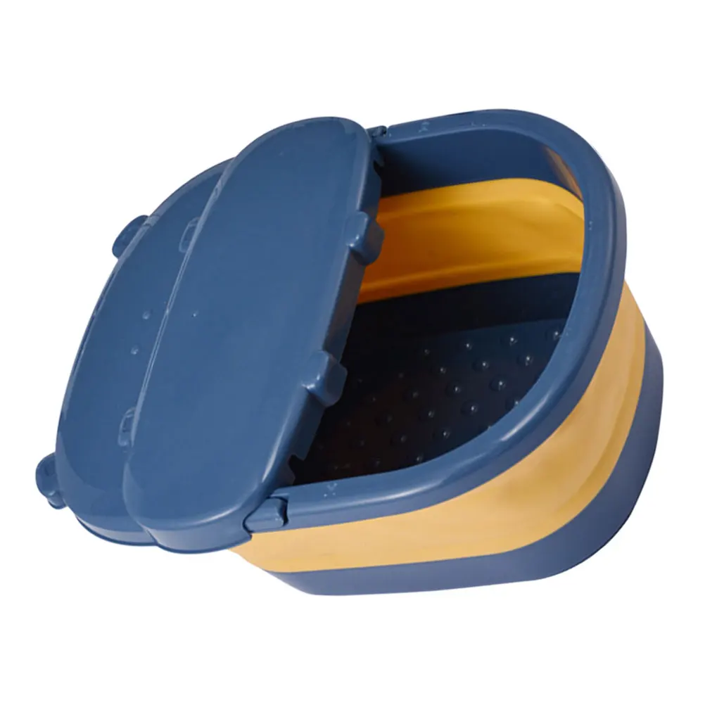 

1pc Massage Bath Soak Multi Use Home Bucket Multi-Purpose Barrel Soak Tub Storage Bucket Home Foot Care Tools Tub