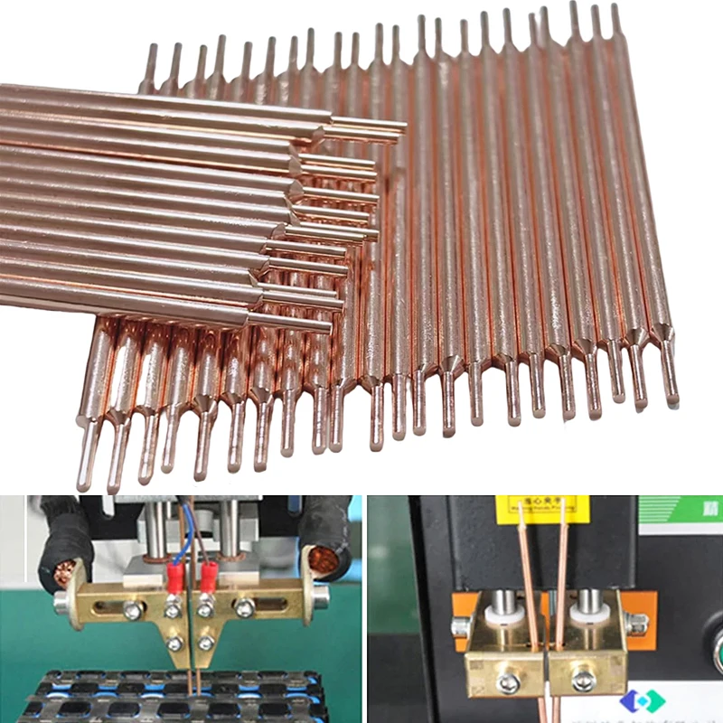 2pcs 3x80x1.5mm Lithium Battery Spot Welder Electrode Tip Welder Aluminium Oxide Copper Welding Needles Welding accessories