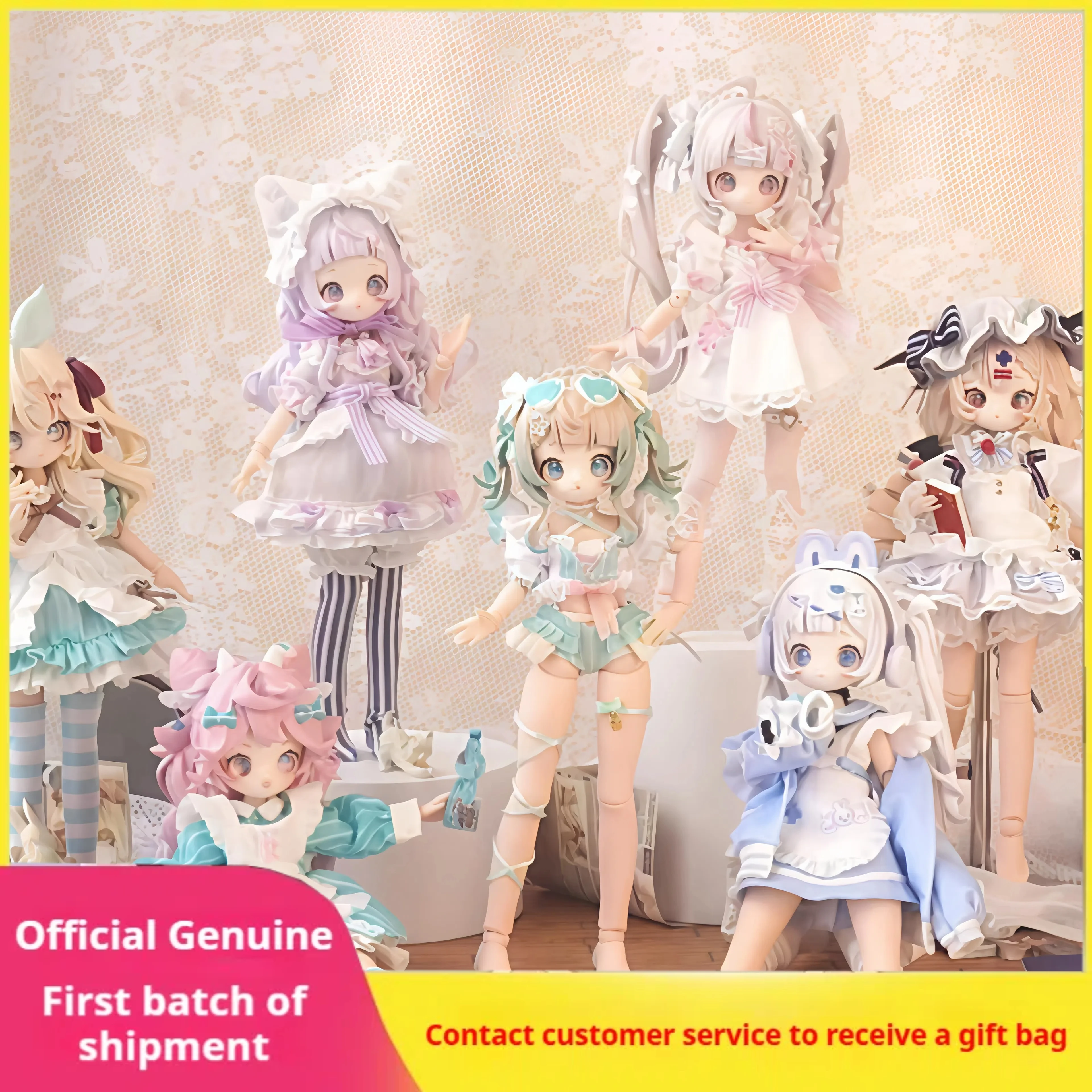 

Genuine Guarantee Wan Meng Sugarygirls Bjd Blind Box 8points Mjd Moving Doll Hand Office Open Exclusive Cute Department Surprise