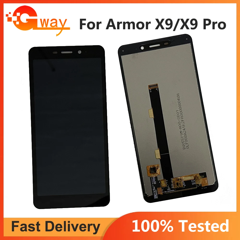 

100% Qulaity Tested For Ulefone Armor X9 Pro LCD Display + Touch Screen LCD 5.5" new For ARMOR X9 armor x9pro lcd sensor