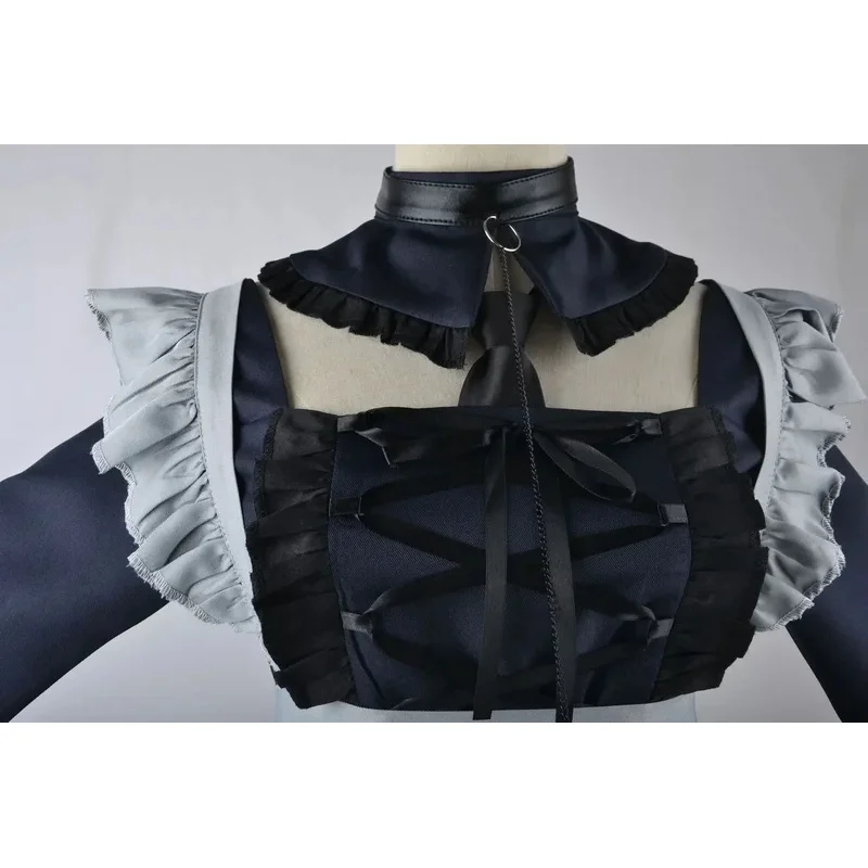 

3,k;6\g/CosplayMy Up Darling Kitagawa Marin Cosplay Costume Black Sexy Maid Uniform Carnival Role Play Dress Halloween Pk;6,y'9\