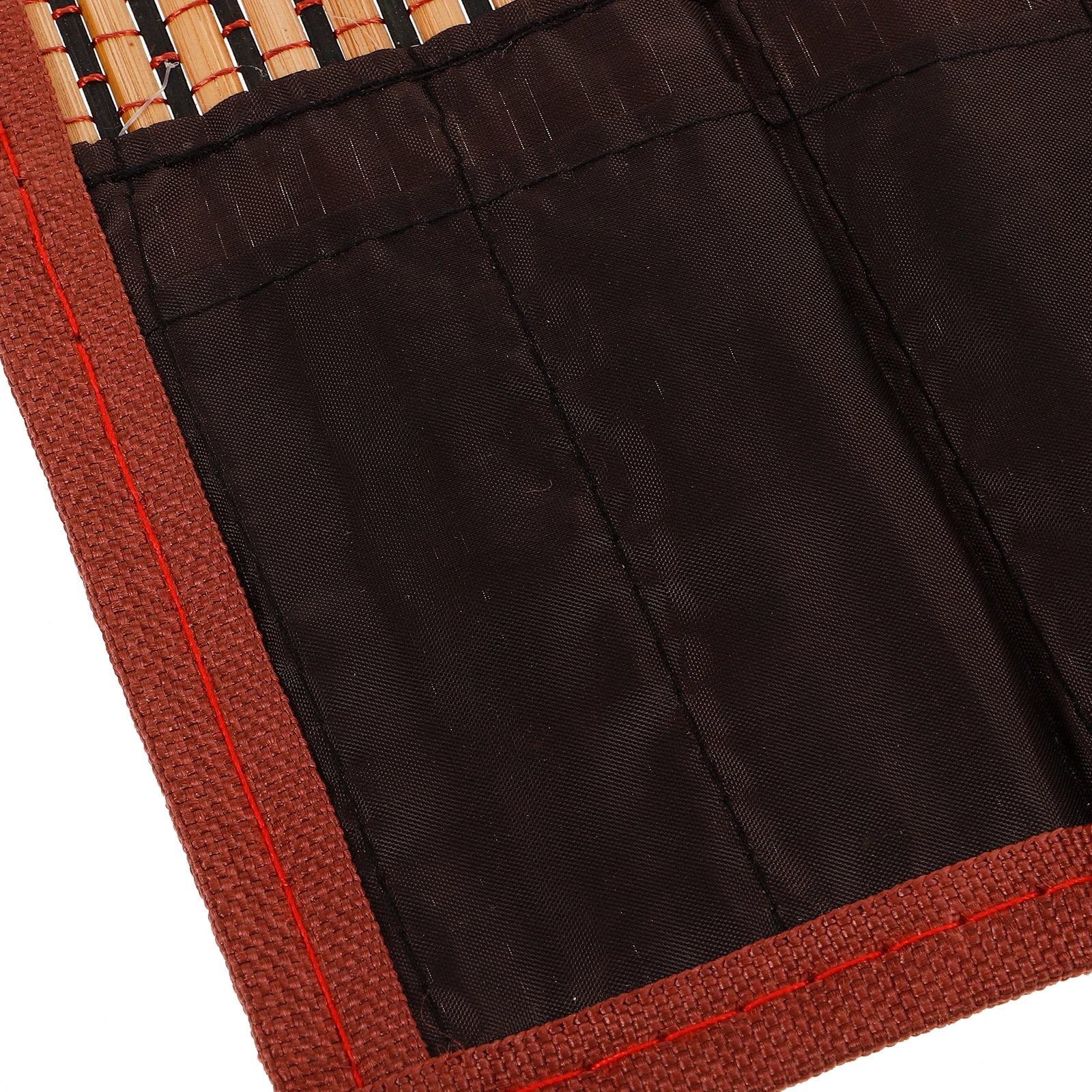 

Vintage Bamboo Pencil Roll Up Bag Large Capacity Roll Pouch for Drawing Pencils Brush Pen Holder Stationery Organizer