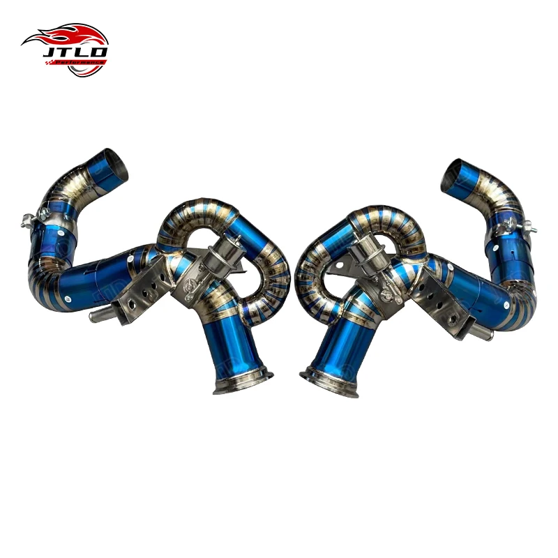 

JTLD Sport Racing Titanium Straight Bypass Exhaust for Audi R8 V10 Plus 5.2L 2018+