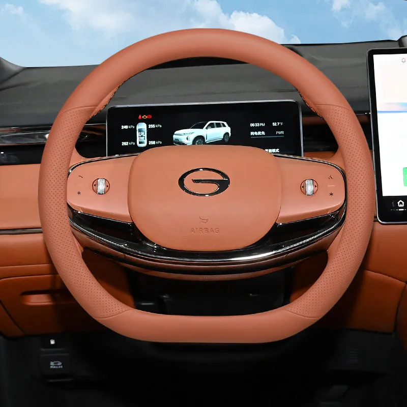 2026 Napapi Steering Wheel Cover Ultra-thin GAC Trumpchi Empow Emkoo CS3 CS4 PLUS GS8 GS8S M6 PRO M8 GA4 GA6 GA8 GA3 GA5 Styling