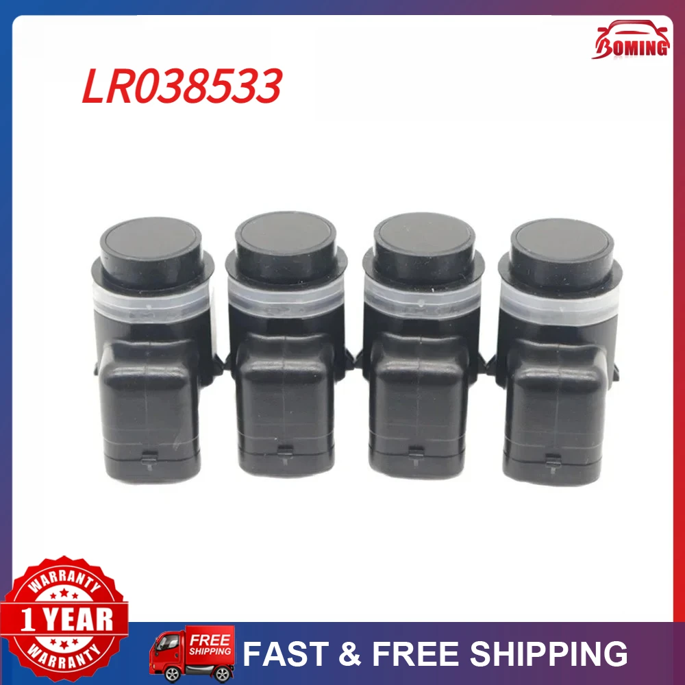 LR038533 Car PDC Parking Sensor 4PCS Fit For Jaguar F-Type XF XFR XFR-S XJ XKR  XKR-S Land Rover LR4 Range Rover Evoque Sport