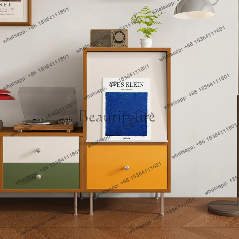 FG Magazine Racks Filing Living Room Cabinets Decor Librero Wood Storage Living Room Cabinets Luxury Shelf Vitrina Home Furnitur