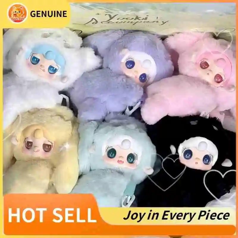 

Genuine Yooki V8 Accompanies You Blind Box Vinyl Bag Craetive Mystery Plush Trendy Surprise Kawaii Desktop Dolls Christmas Gifts