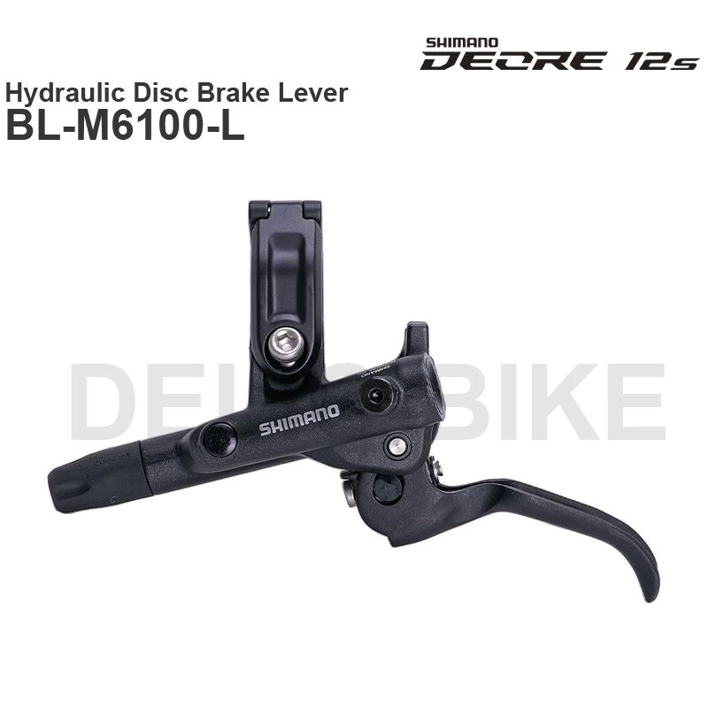 SHIMANO DEORE Hydraulic Disc Brake M6100 Brake Lever BL-M6100  M6120 4-Piston Brake Caliper BR-M6120 unassembled