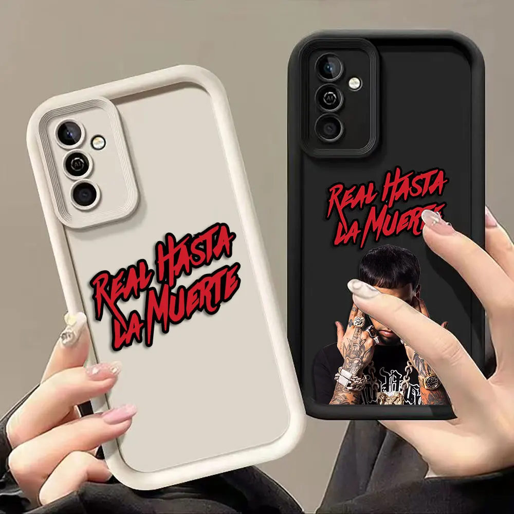 A-Anuel AA Real Hasta La Muerte Phone Case For Samsung A13 A15 A16 A17 A22 A23 A25 A26 A32 A35 A36 A51 A52 A53 A55 A71 A73 Cover