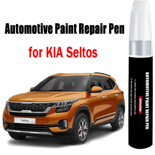 Imagen 1 del producto Pluma de reparación de pintura automotriz para KIA Seltos, pluma de retoque, eliminador de arañazos, accesorios para el cuidado de la pintura del coche