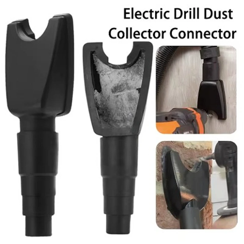 Hands-Free Dust Collector Universial Electric Drill Dust Vacuum Suction Collector For Woodworking Home DIY Tool Accessories