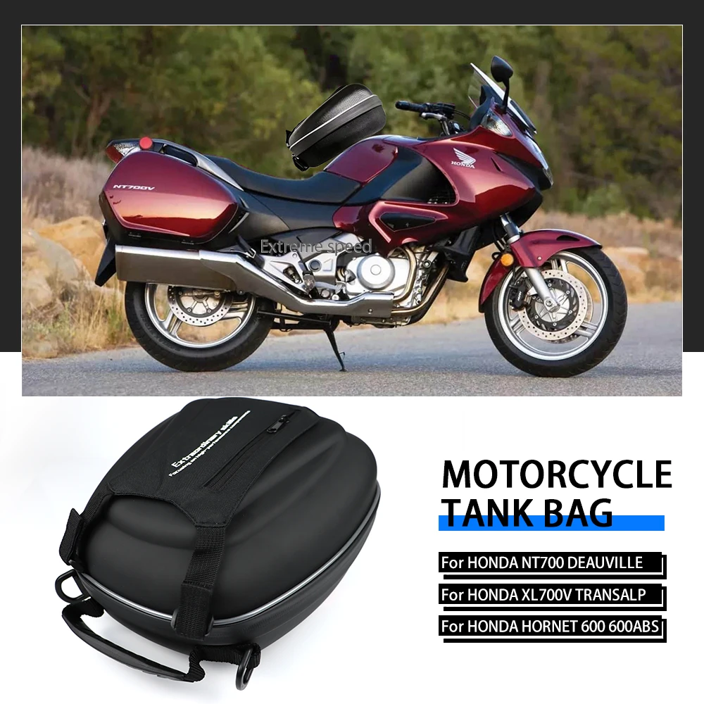 Tank Bag Hinangin Bag For HONDA NT700 DEAUVILLE XL700VTRANSALP HORNET 600 ABS Motorcycle Fuel Tank Bags Tool Bags Luggage Bag