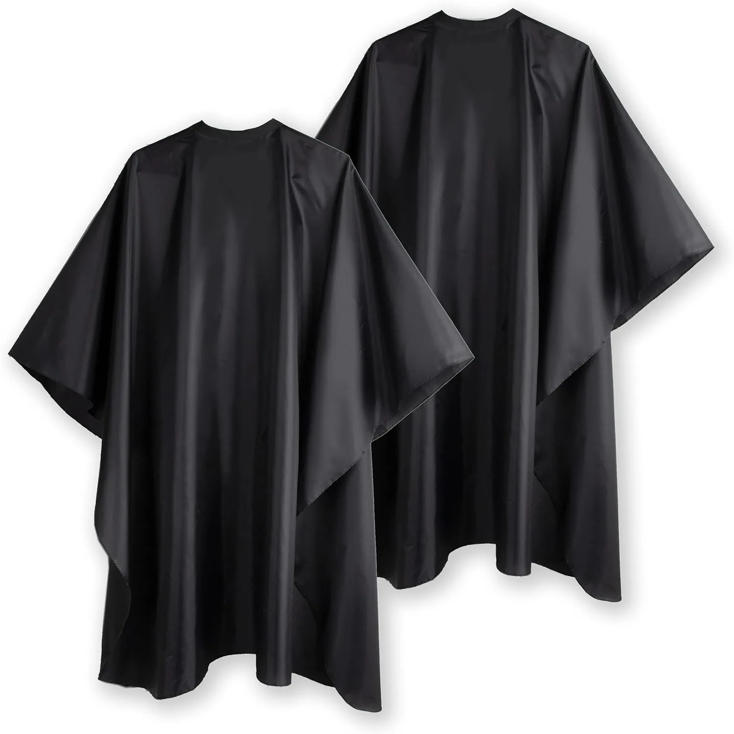 2pcs/set Hairdresser Aprons Haircut Cape Salon Hairdressing Hairdresser Cloth Gown Barber Pattern Waterproof Haircut Capes