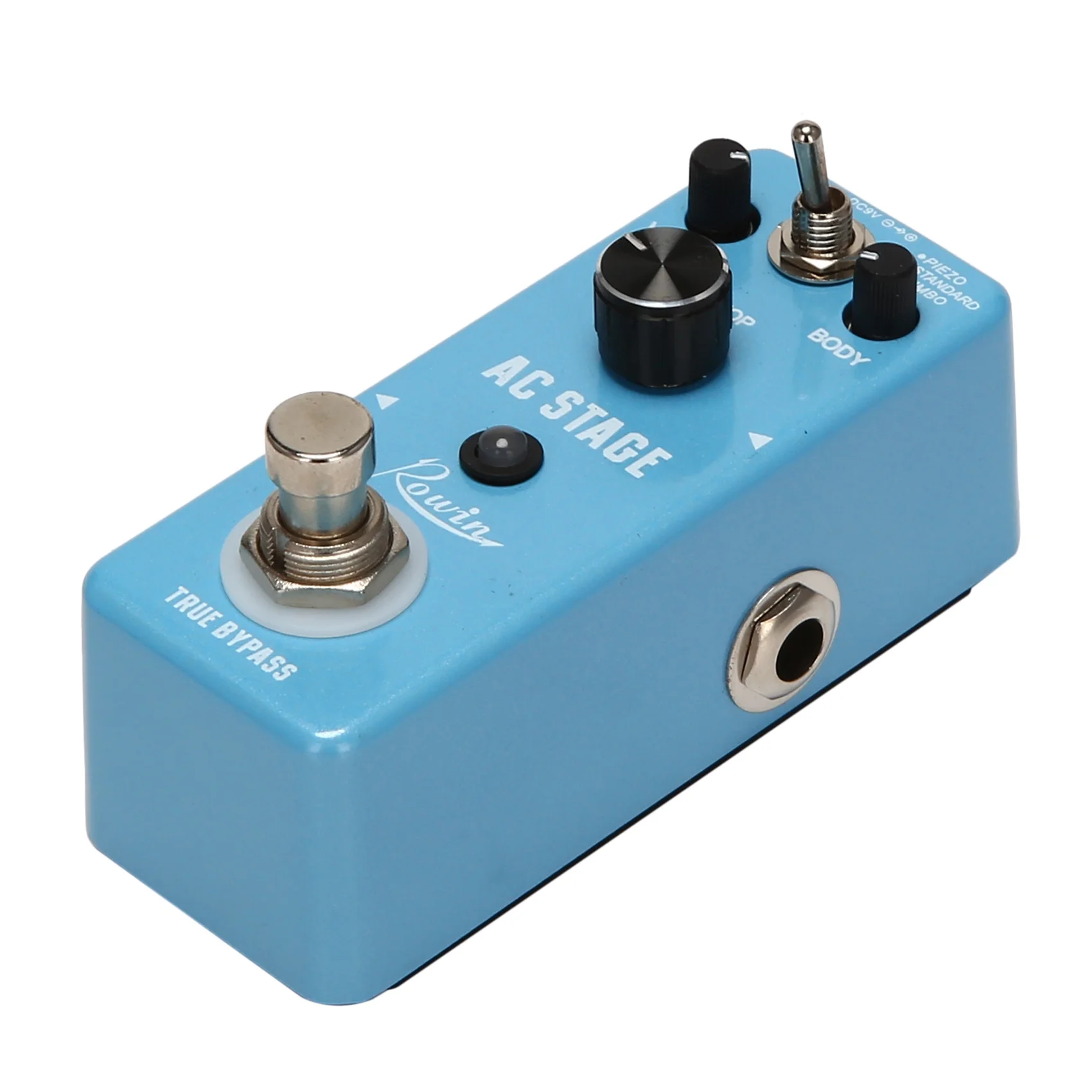 

A64T Rowin Guitar Effects Classical Ac Stage Acoustic Effects Pedal Guitar True Bypass Design Acoustic Guitar Simulator Effects