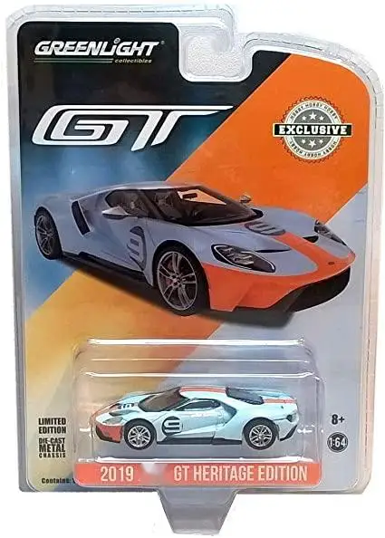 

GREENLIGHT cars 1:64 Gulf Oil 2019 forFord Limited collection of die-casting alloy car models