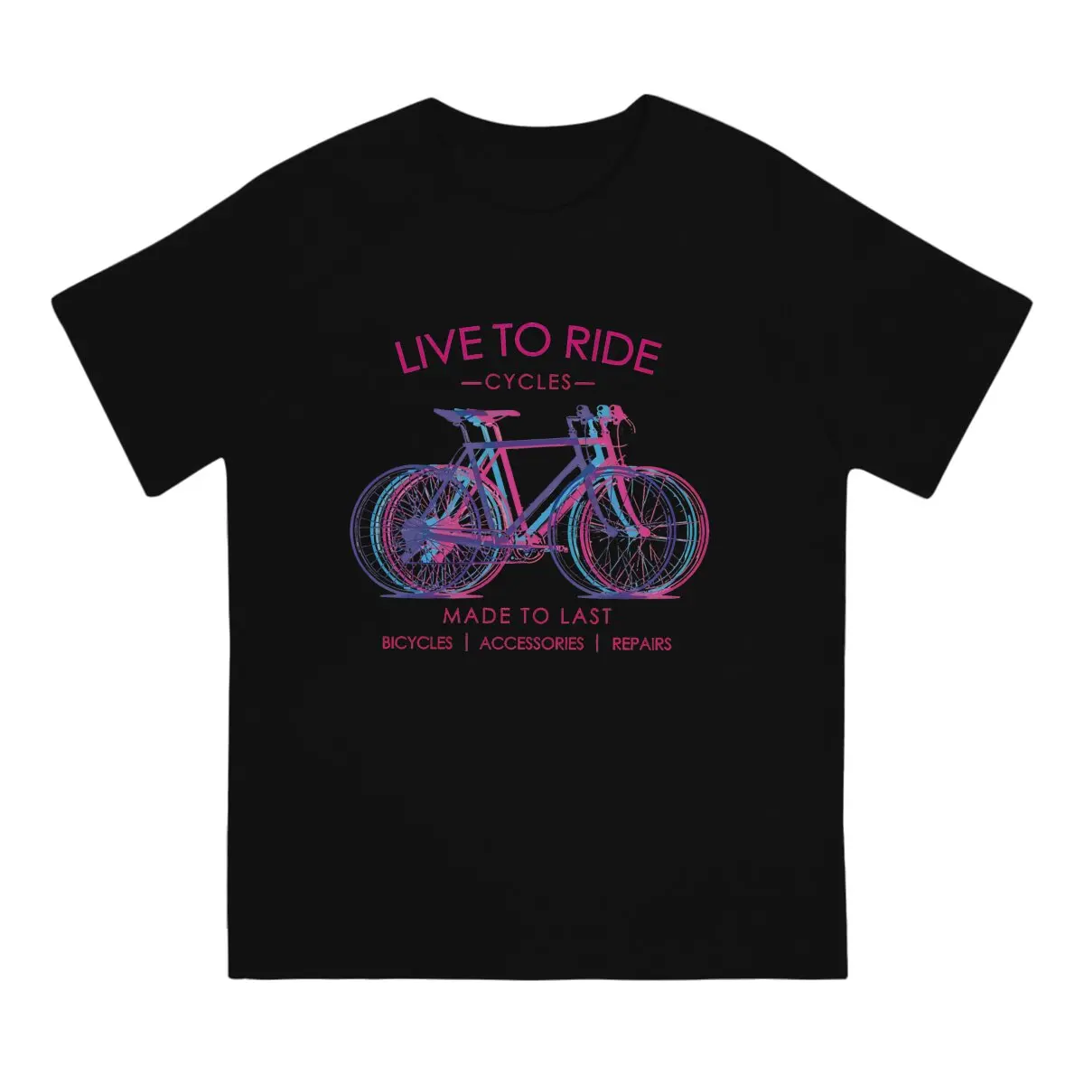 Mtb Mountain Bike Cycling Live To Ride Tshirt Homme Men's Clothes Blusas Cotton T Shirt For Men