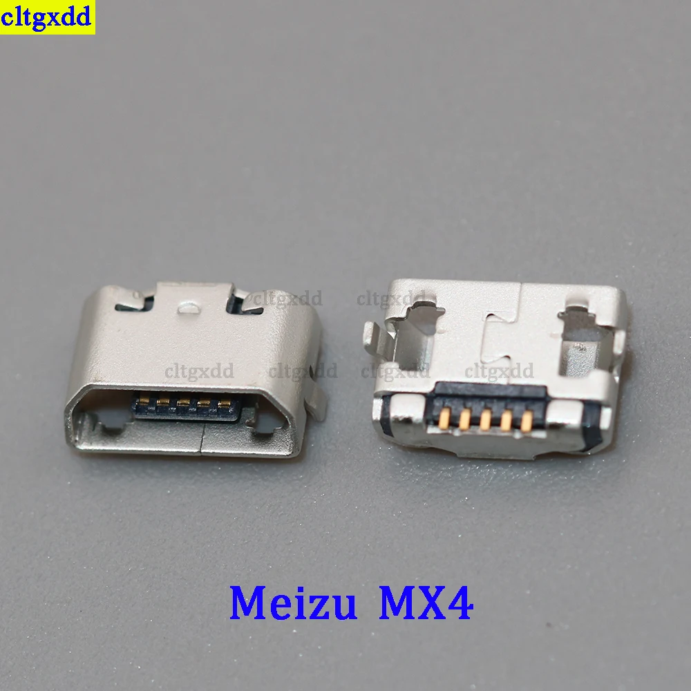 cltgxdd 5piece Micro USB connector suitable FOR Meizu M1 M2 M4 M5 M8 M9 M15 6 6S 16X 16S Pro Plus Note socket charging port - Image 2