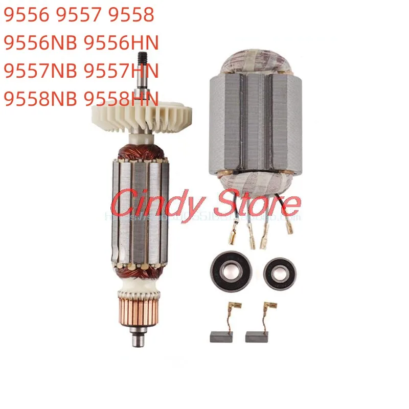 Anchor Substituição do Rotor da Armadura para Makita 9556 Angle Grinder 9557 9558 9556nb 9556hn 9557nb 9557hn 9558nb 9558hn Ac220v240v