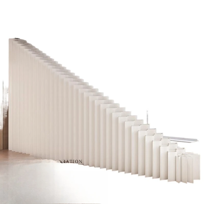 

Creative triangular paper screen partition office living room folding mobile paper wall live stream