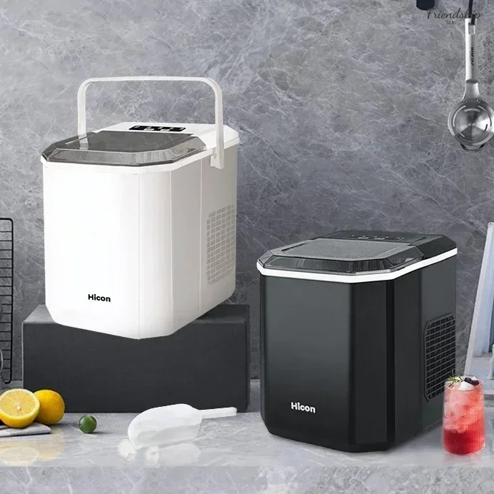 New ice machine: Home/commercial. Small. For dormitory/students. Intelligent. Mini. Automatic. Small power.