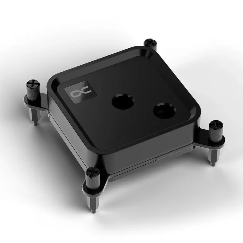 Alphacool Core 1 LT Black CPU Water Block Compatible AMD AM4 / AM5 Intel LGA 1700 Processor Cooler ,G1/4