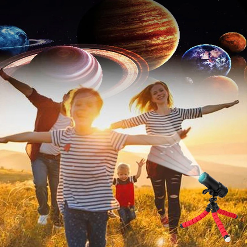 Usb Projection Light Romantic Star Moon Earth Atmosphere Projector Adjustable Focusing Night Light 5V Room Decoration 3 Modes