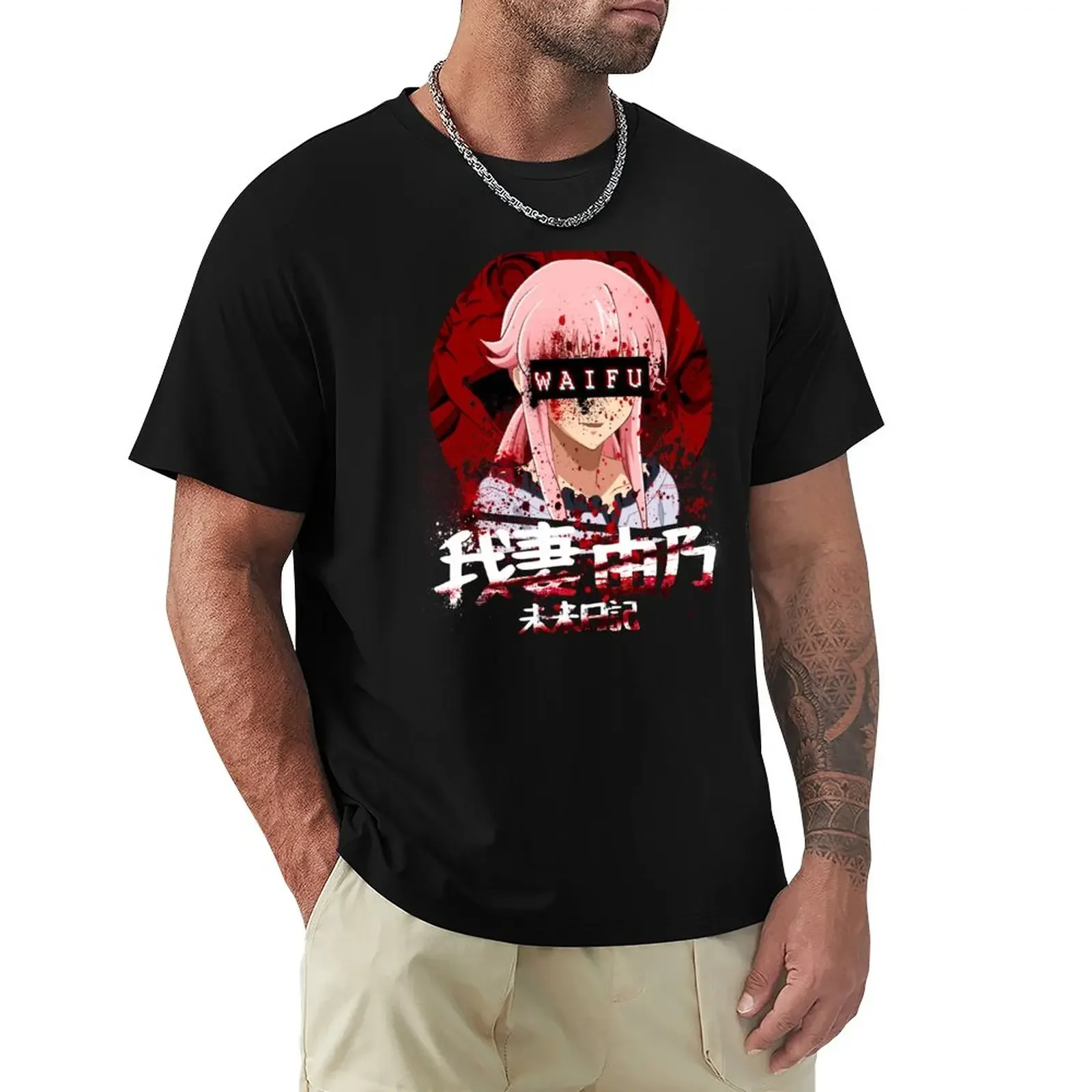 

Yuno Waifu T-Shirt plain sublime anime clothes plain white t shirts men