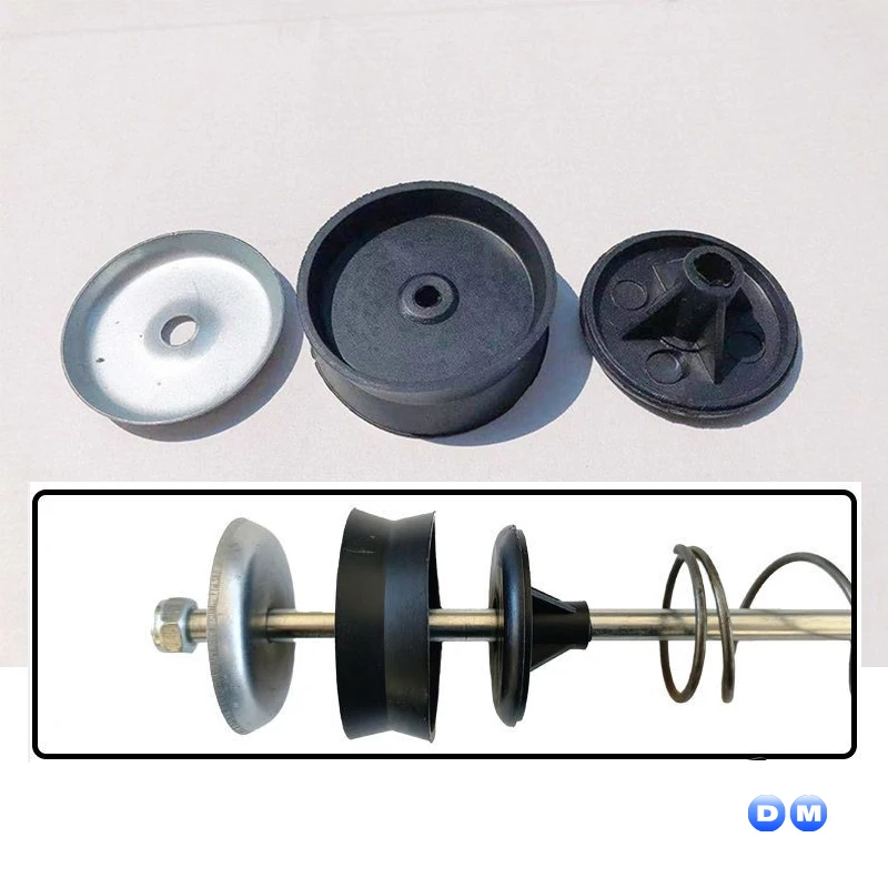 General Accessories for Conventional Manual Butter Guns, Cup Type X for Oil Seal Soft Rubber Rings with Diameter of 56MM ,60MM