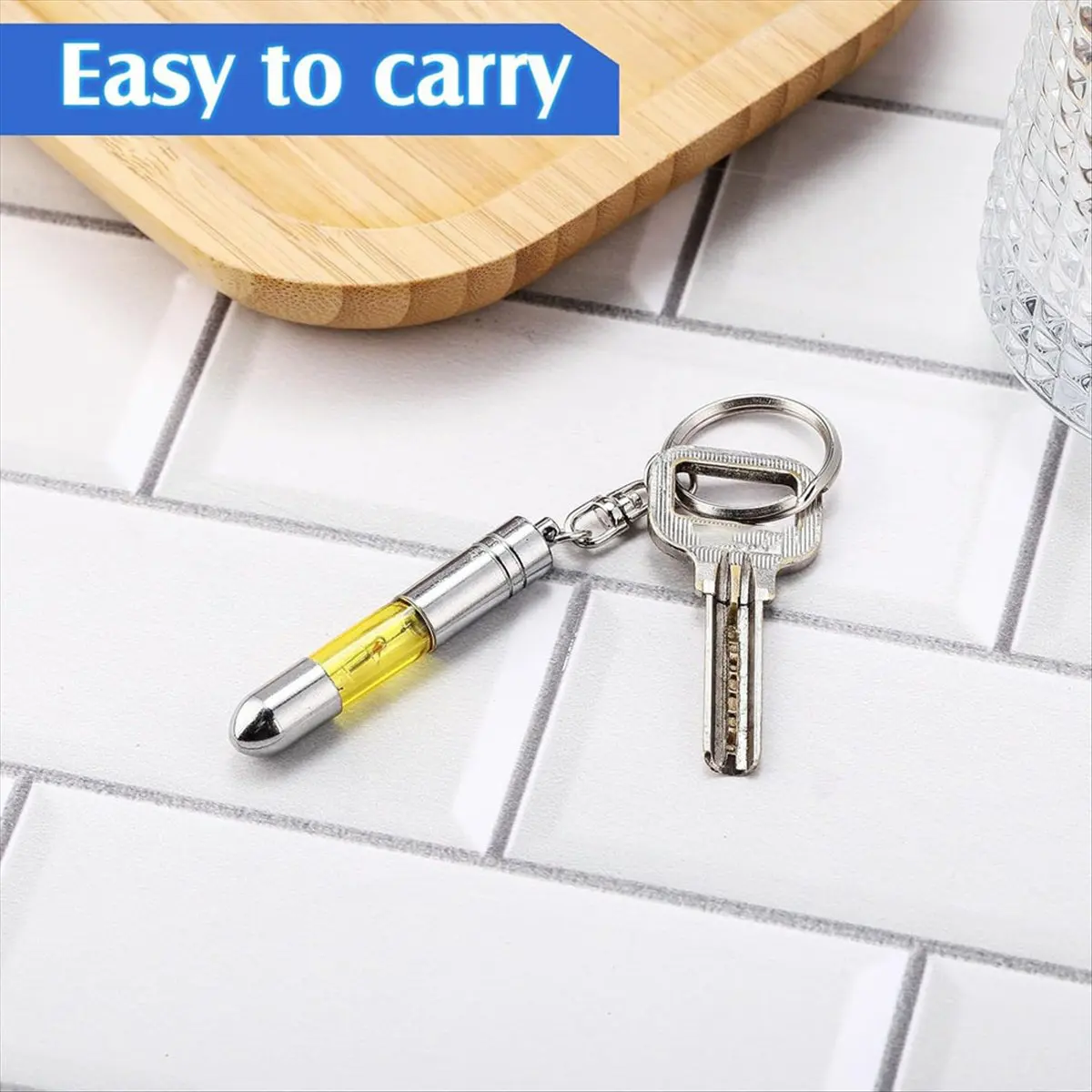 8Pcs Static Electricity Remover Keychain, Car Human Body Static Eliminator Discharger,Anti-Static Keychain ESD Tool Sets