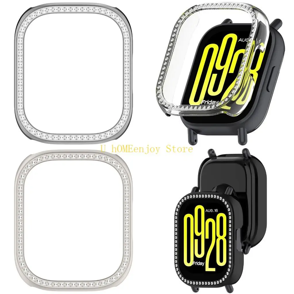 B0KF Smartwatch Guard Sleeve Antiscratch Shockproof Cover Housing for Watch 5 Active