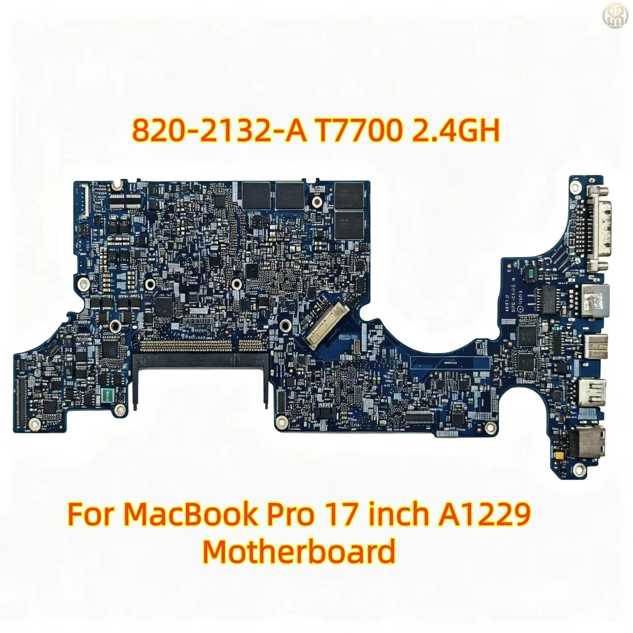 2007 Original Logic Board 820-2132-A T7700 2.4GHz G84-602-A2 For MacBook Pro 17 inch A1229 Motherboard
