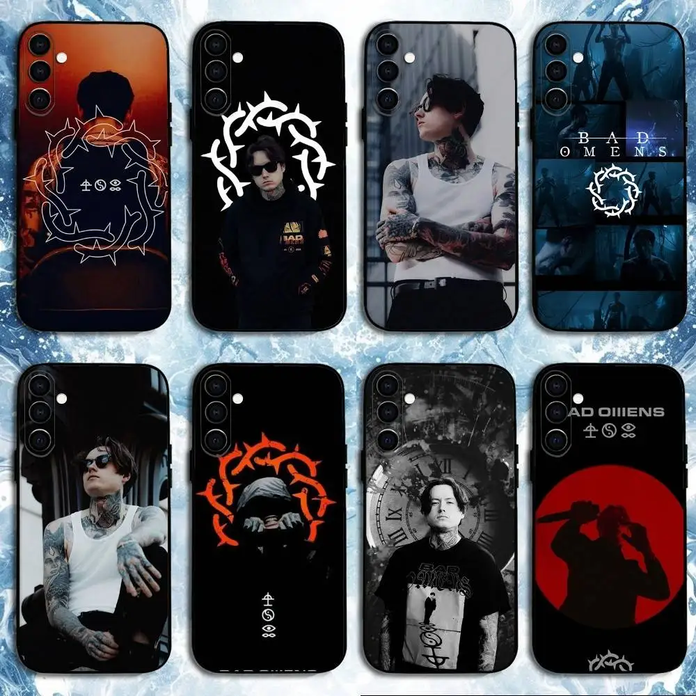 

Band Bad O-Omens Phone Case For Samsung Galaxy A73,A72,A71,A70,A53,A52,A51,Others Soft Black Shell