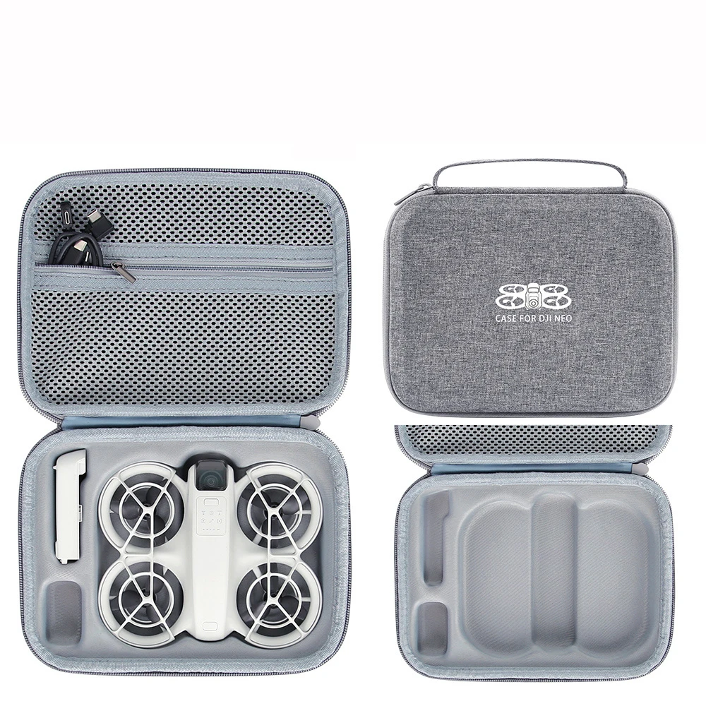 

Сумка для ручного хранения для DJI NEO, нейлоновая жесткая коробка с ручкой, универсальный чехол для переноски, пылезащитные аксессуары для DJI NEO, портативный чехол