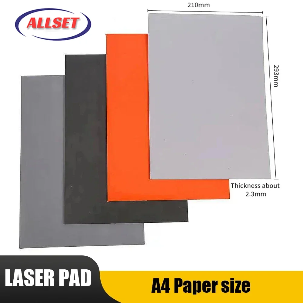 2,3mm Laser gravur kissen Öl tinte Abrieb beständigkeit präzises Gummi platten kissen für Laser gravur maschinen zur Herstellung von Versiegelung stempeln