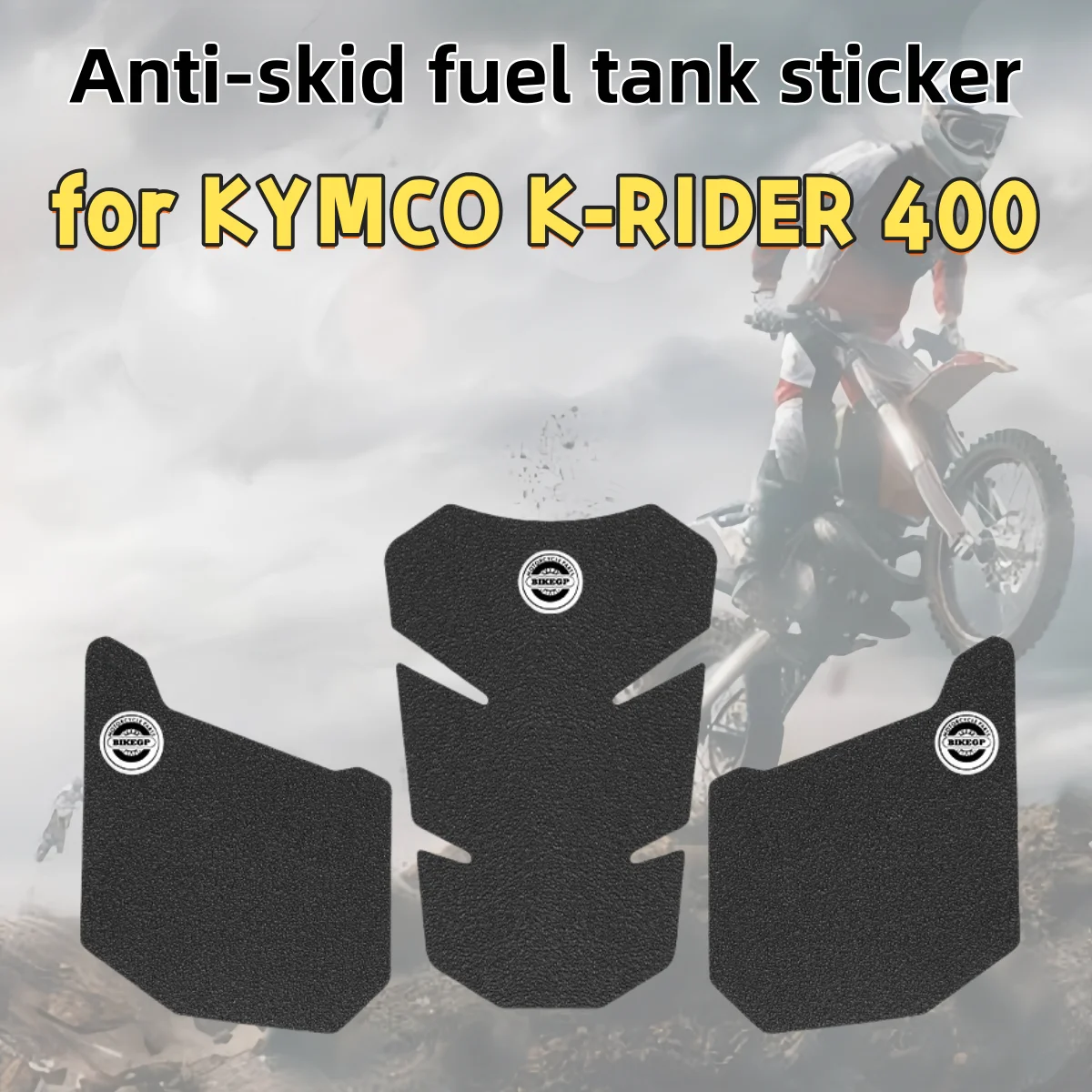 

for KYMCO K-RIDER 400 2019 motorcycle fuel tank sticker, non-slip and wear-resistant for KYMCO K-RIDER 400 2019