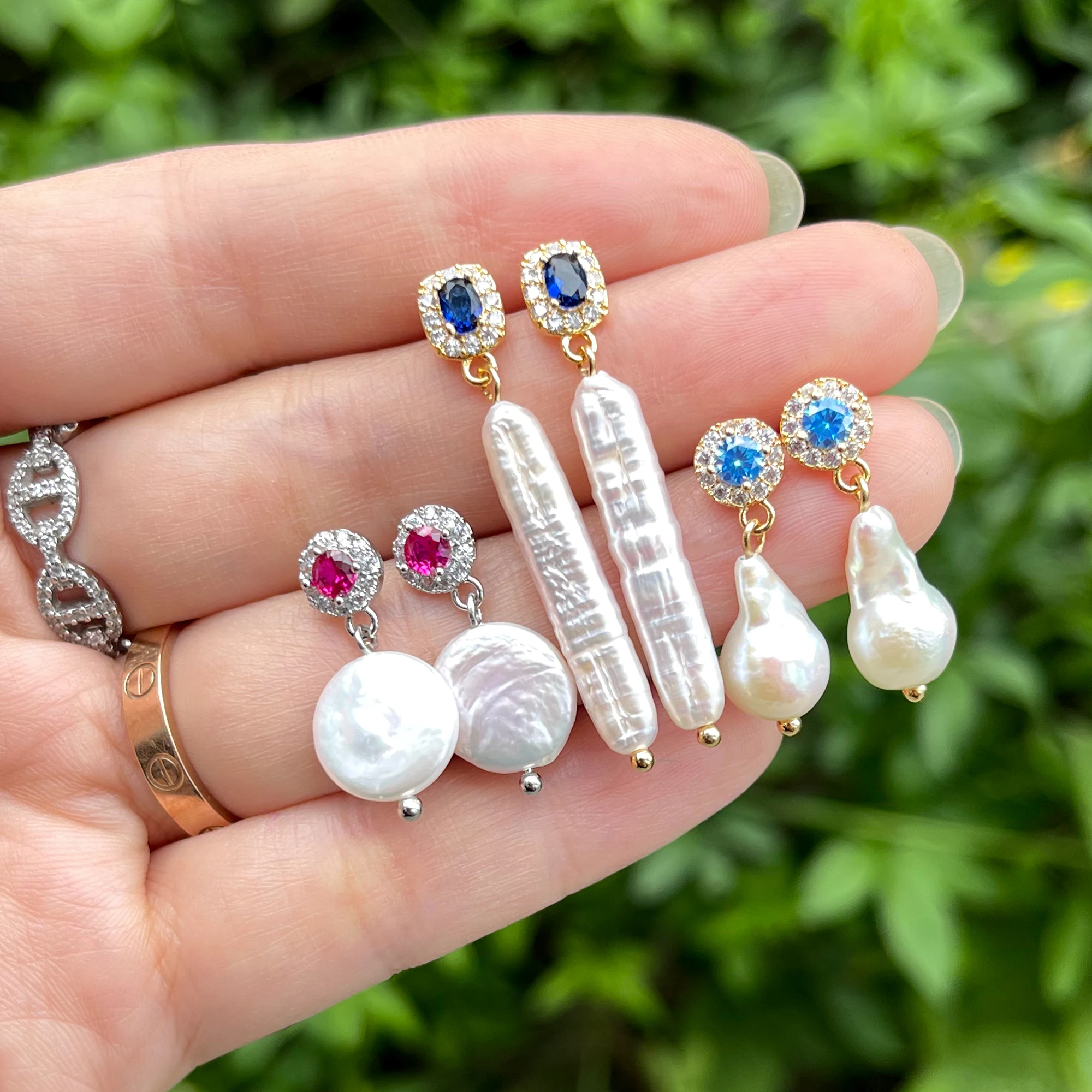 GUFEATHER MC67,jewelry accessories,18k gold rhodium plated,copper,hand made,charms,jewelry making,diy earrings,10pcs/lot