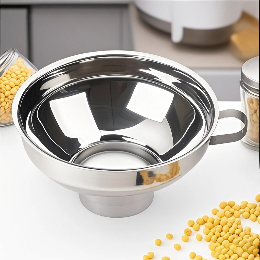 Stainless Steel Funnel Canning Funnel for Kitchen Use Kitchen Funnels Wide Mouth Funnel for Mason Jars Kitchen Tools