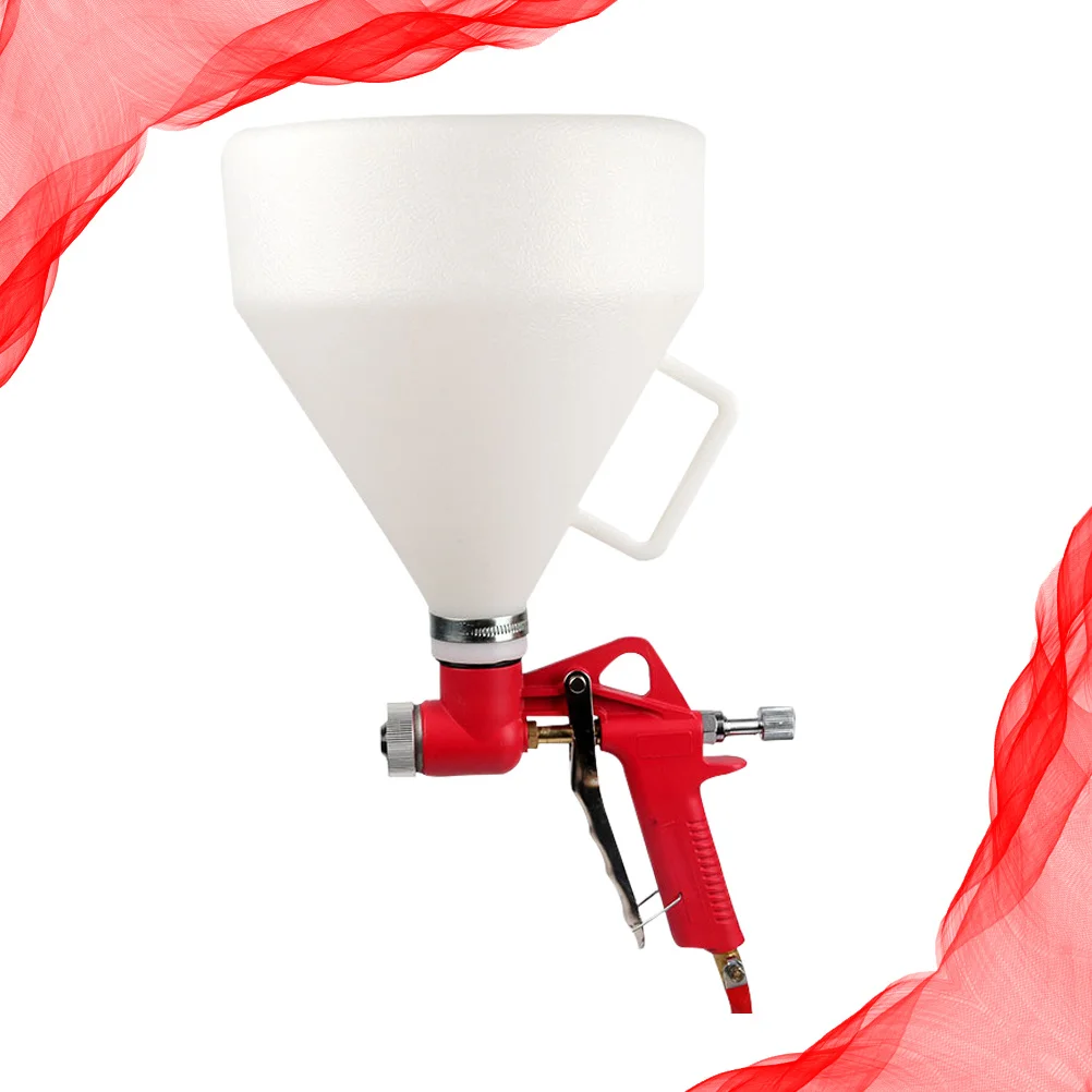 

Cement Sprayer Multifunctional Stainless Steel Red 6L Plastic Pot Building Coating Sprayer Painting Grouting Tool