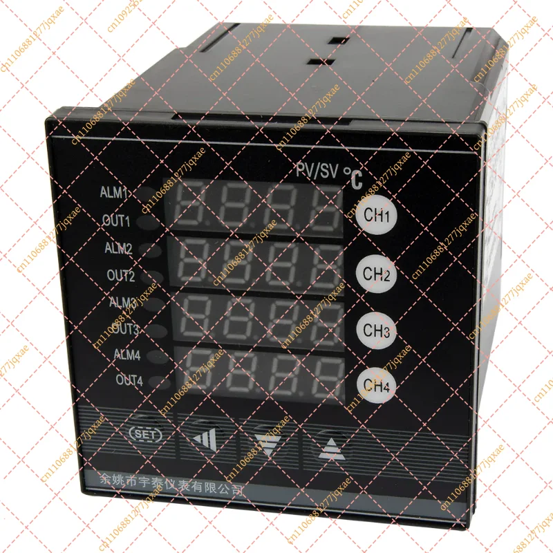

XMTA-JK4 Digital Temperature Controller 96*96mm, 4 Channel 4 PID Relay SSR SCR Output, SSR & SCR Not Included