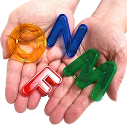 Montessori Education Transparent Letters And Numbers Counting And Spelling Toys Learning Resources For Kids Kinder Spielzeuge