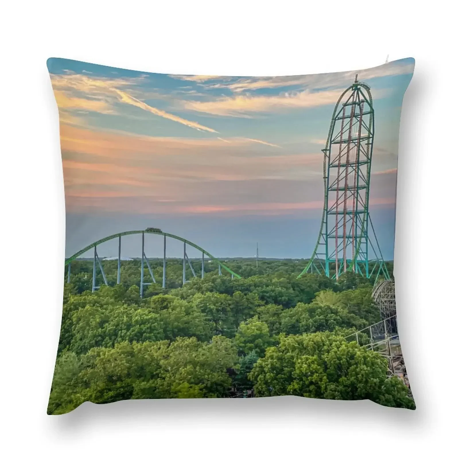 Kingda Ka Throw Pillow Luxury Pillow Cover Custom Cushion Photo Cushions Sofa Cover pillow