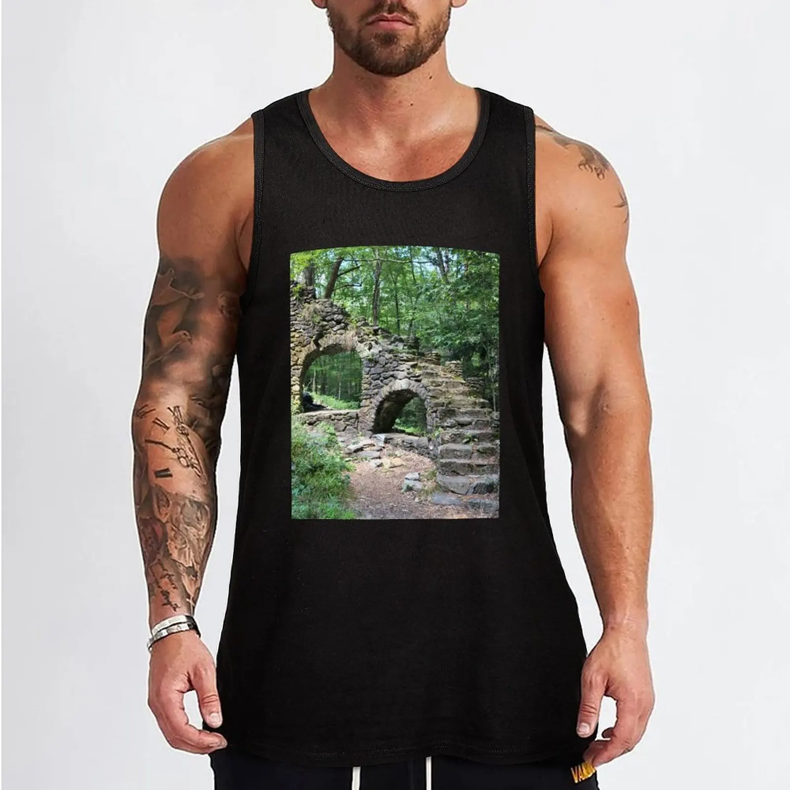 Madame Sherri's Castle Ruins Tank Top Men's sleeveless t-shirt sexy clothes men