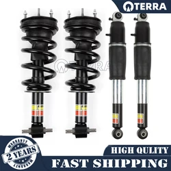 4X Front Rear Magnetic Shock Struts for 07-14 Cadillac Escalade ESV GMC Yukon Tahoe 15886465, 15911938