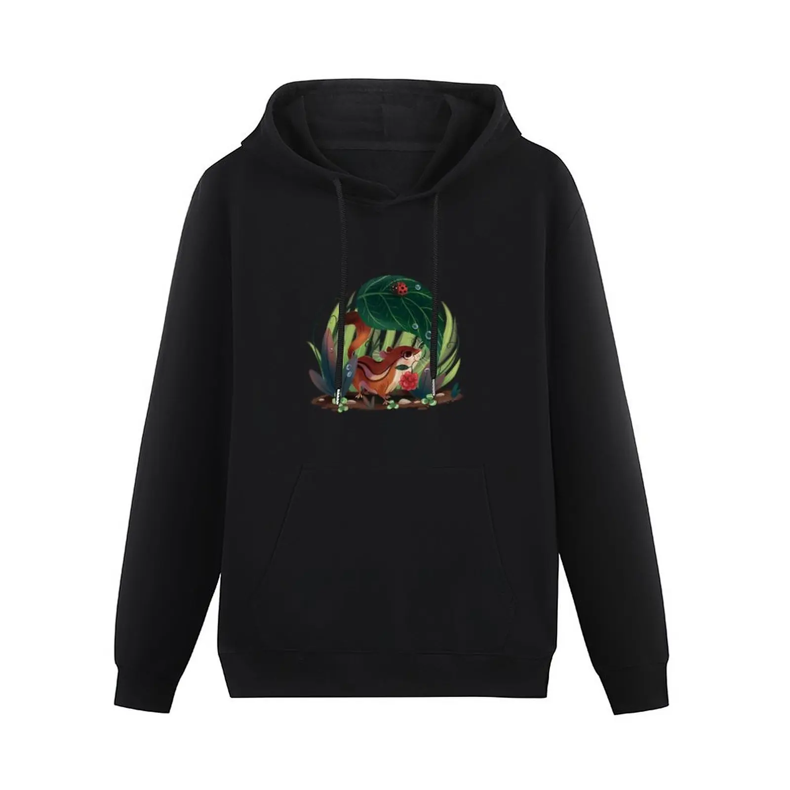 Chipmunk Pullover Hoodie autumn clothes men clothes anime hoodie